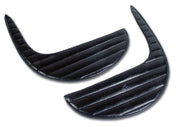 1962-1962 Corvette Kick Inserts Black-416020-Corvette-Store-Online