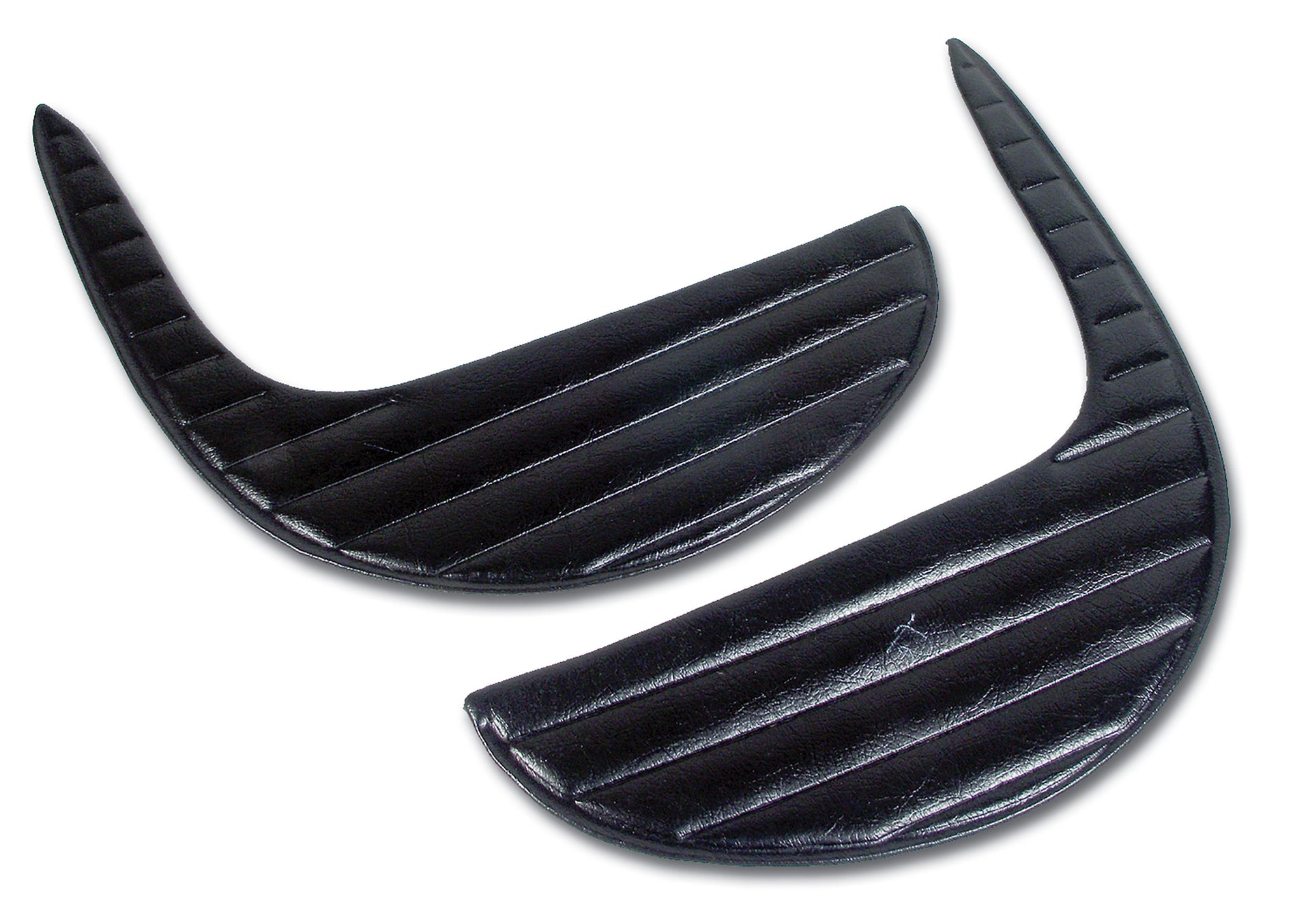1962-1962 Corvette Kick Inserts Black-416020-Corvette-Store-Online