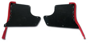 1963-1964 Corvette Kick Panels W/Windlace - Red-416135-Corvette-Store-Online