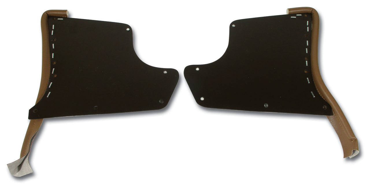 1963-1964 Corvette Kick Panels W/Windlace - Saddle-416154-Corvette-Store-Online