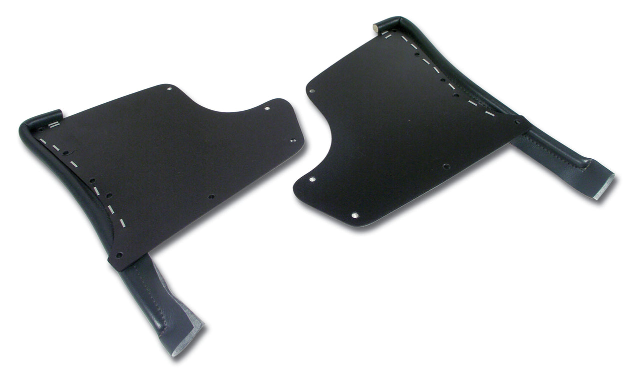 1965-1967 Corvette Kick Panels W/Windlace - Green-416214-Corvette-Store-Online