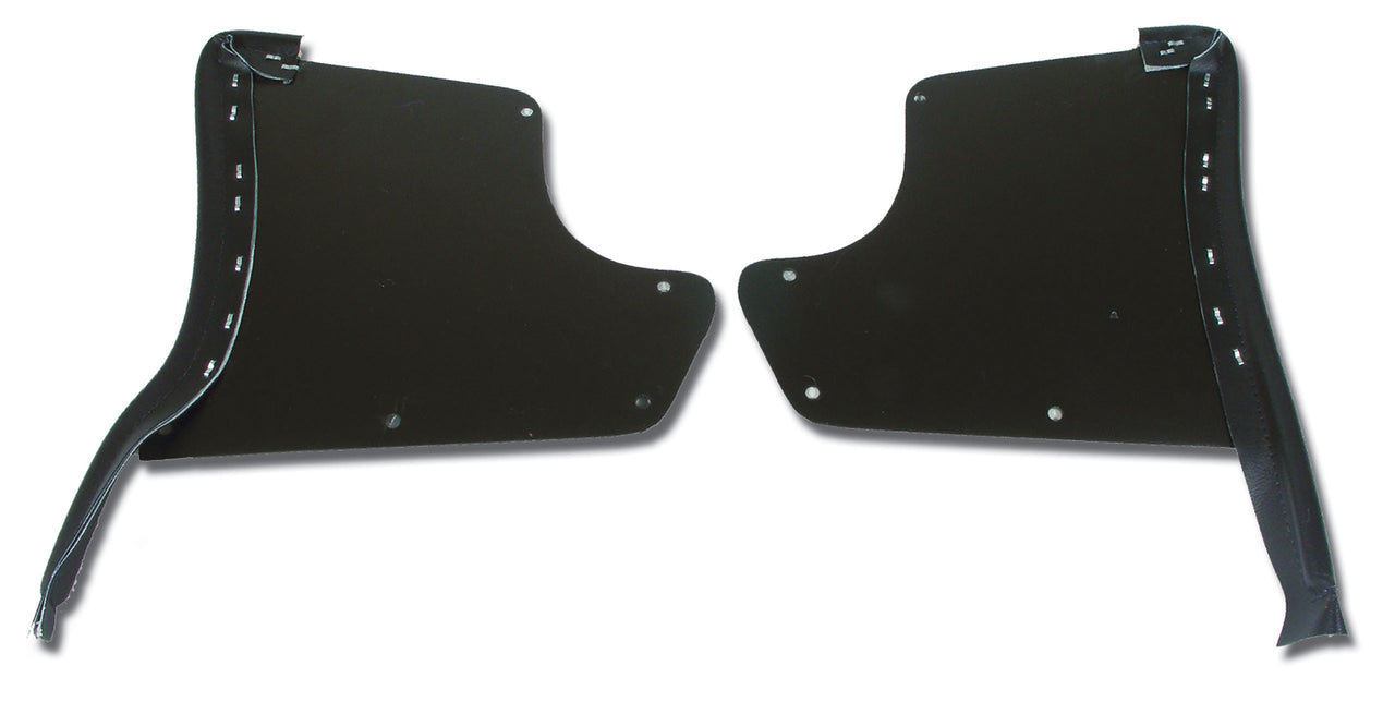 1966-1966 Corvette Kick Panels W/Windlace - Dark Blue-416244-Corvette-Store-Online