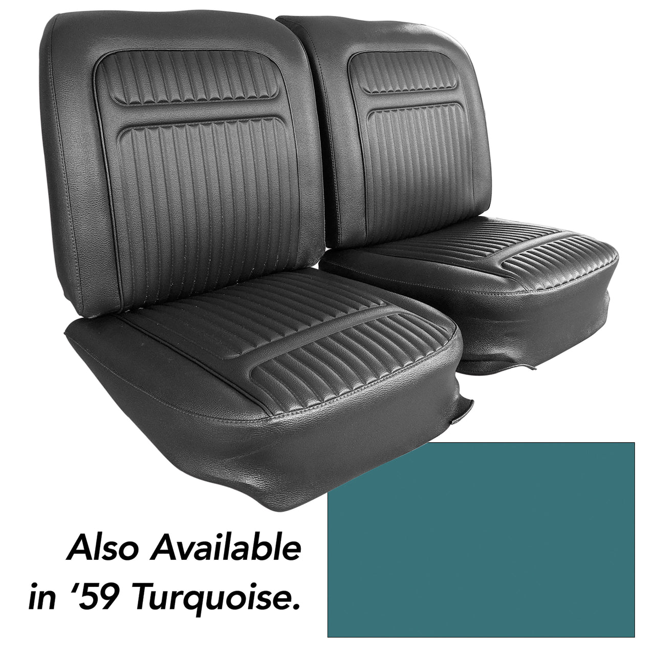 1959-1959 Corvette Vinyl Seat Covers Turquoise-416706-Corvette-Store-Online