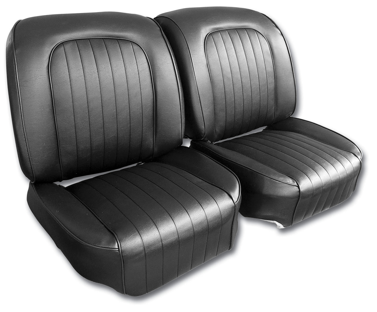 1960-1960 Corvette Vinyl Seat Covers Black-416820-Corvette-Store-Online