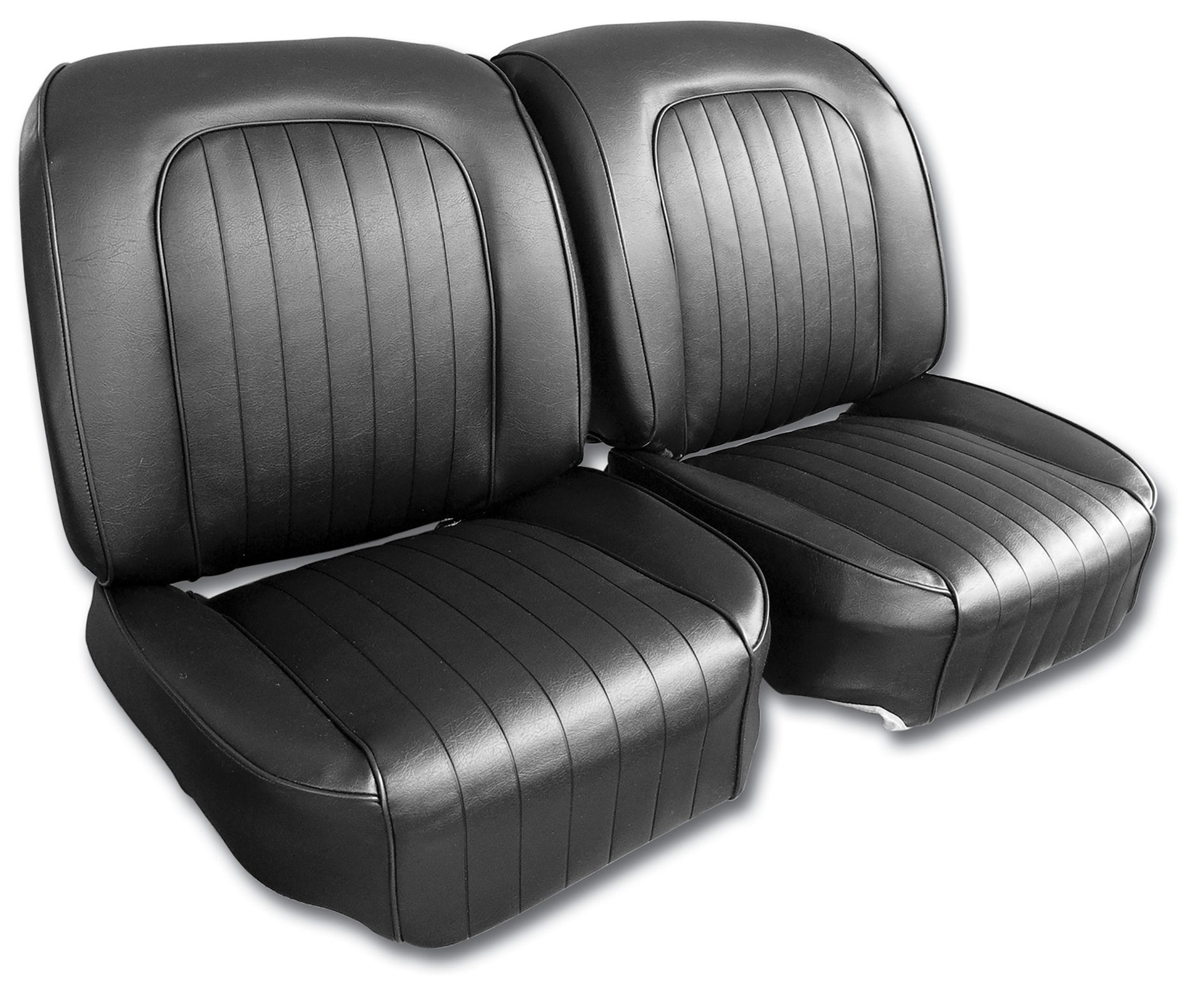 1960-1960 Corvette Vinyl Seat Covers Black-416820-Corvette-Store-Online
