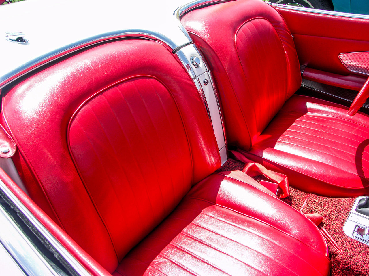 1960-1960 Corvette Vinyl Seat Covers Red-416835-Corvette-Store-Online