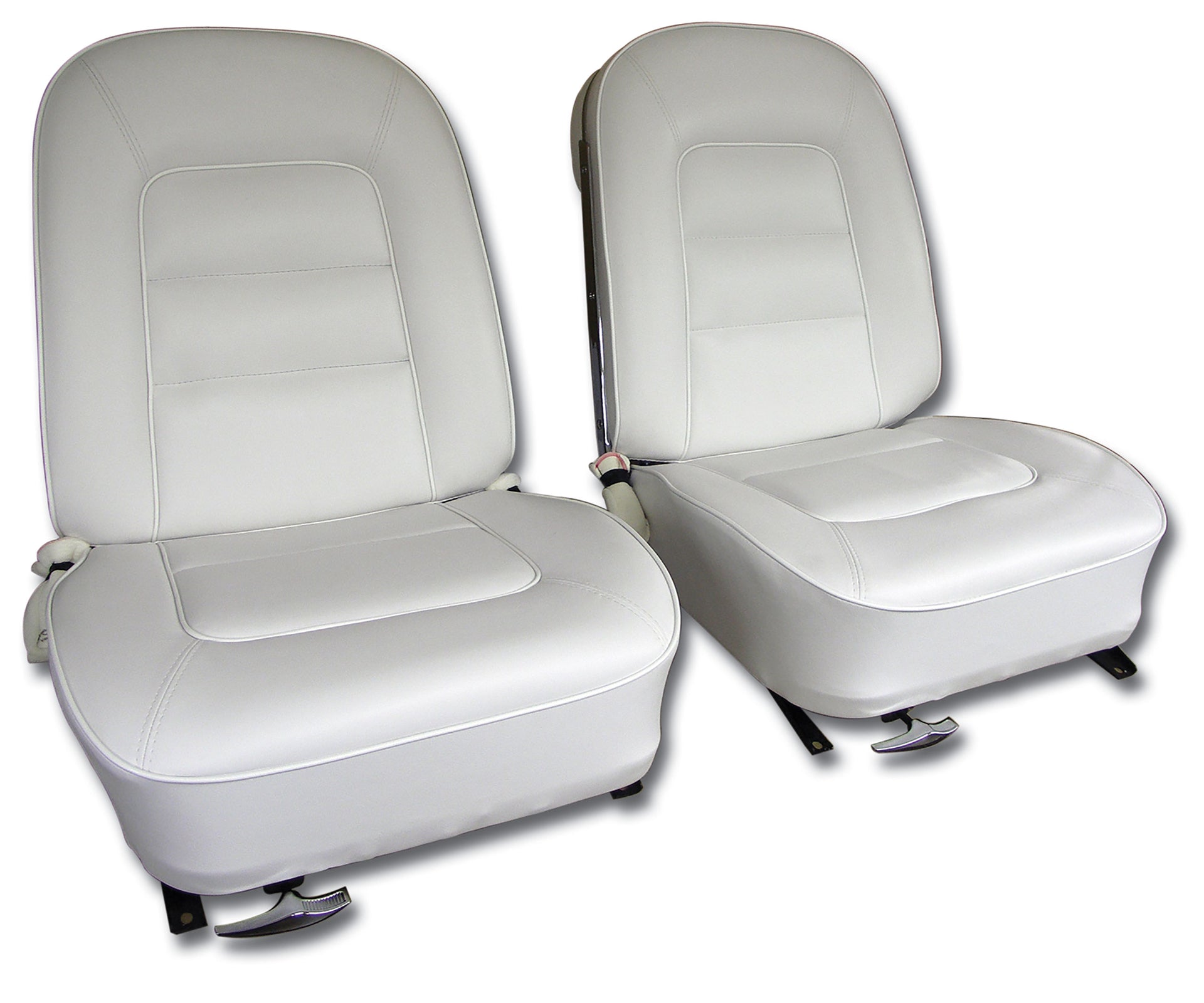 1965-1965 Corvette Vinyl Seat Covers White-417365-Corvette-Store-Online