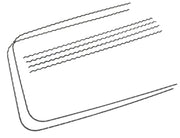 1963-1964 Corvette Corrugated Seat Wire Kit 6 Piece-41741-Corvette-Store-Online