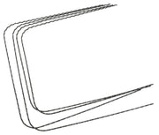 1966-1966 Corvette Corrugated Seat Wire Kit 2 Piece-41743-Corvette-Store-Online