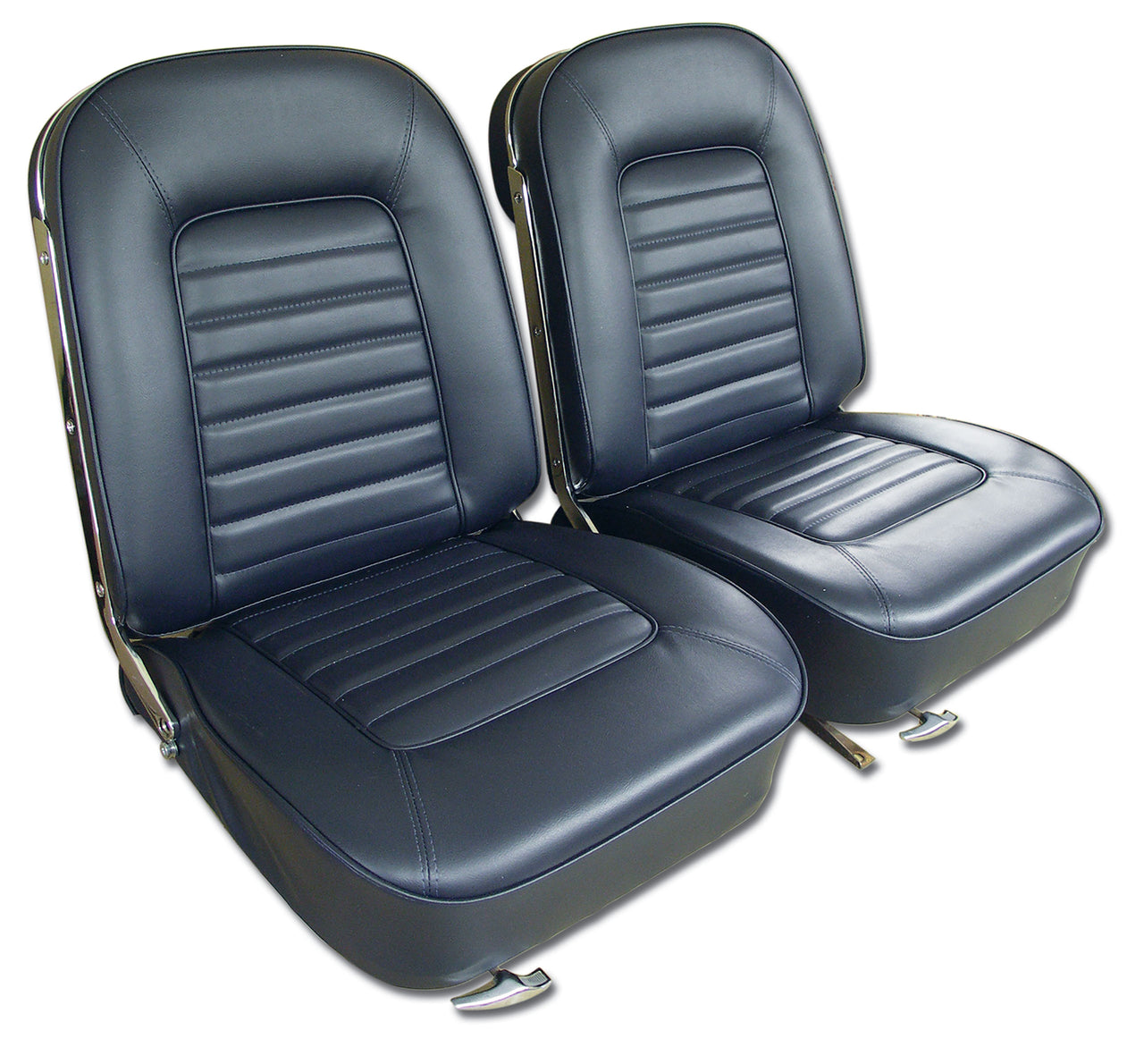 1966-1966 Corvette Vinyl Seat Covers Dark Blue-417444-Corvette-Store-Online