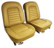 1966-1966 Corvette Vinyl Seat Covers Saddle-417452-Corvette-Store-Online