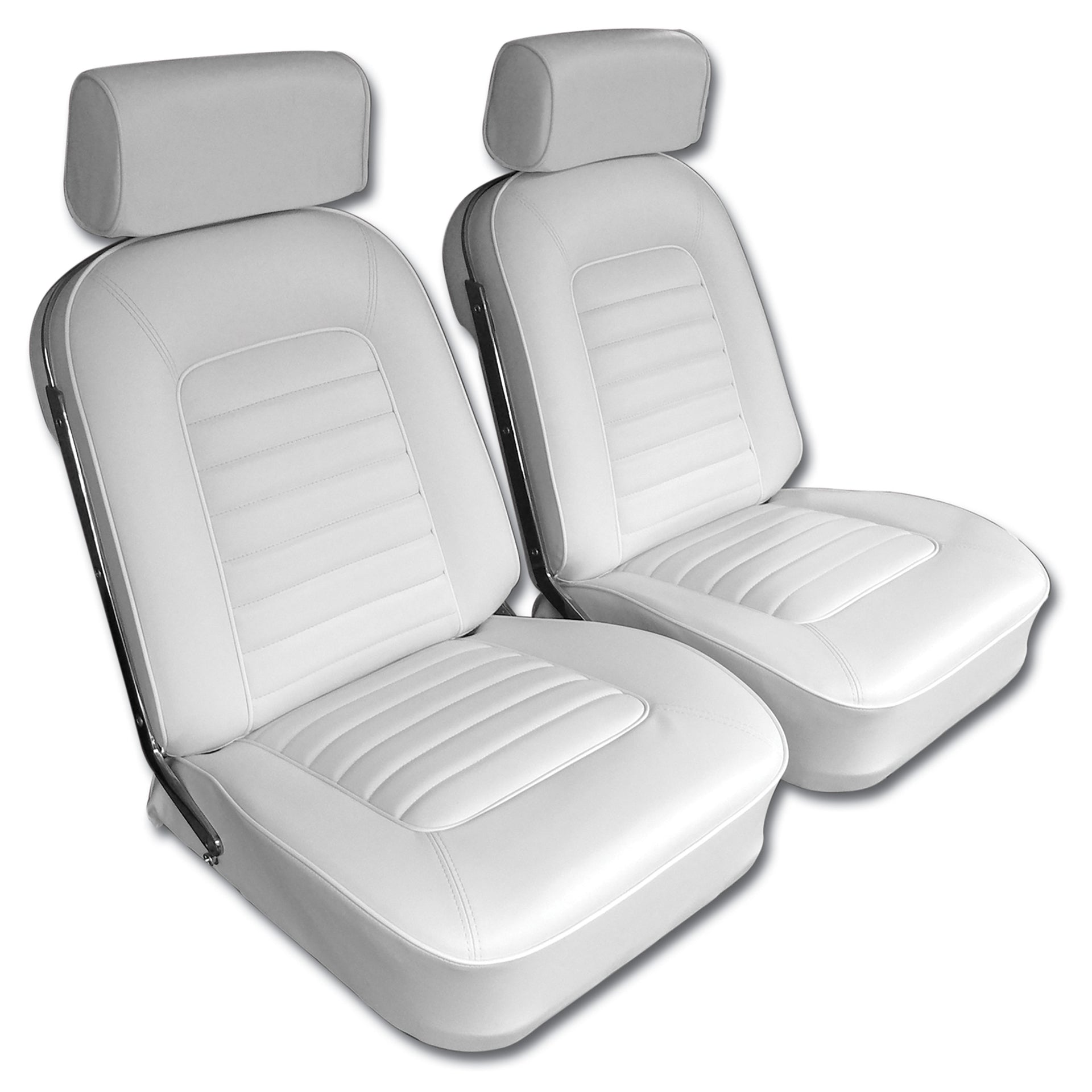 1966-1966 Corvette Vinyl Seat Covers White-417465-Corvette-Store-Online