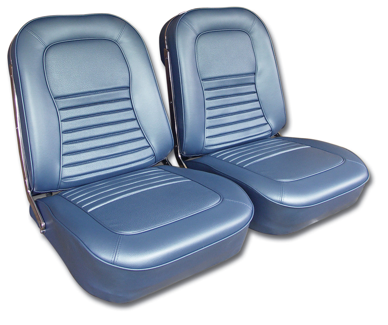 1967-1967 Corvette Vinyl Seat Covers Bright Blue-417540-Corvette-Store-Online
