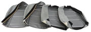 1965-1965 Corvette Leather Seat Covers Silver-418561-Corvette-Store-Online