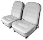 1965-1965 Corvette Leather Seat Covers White-418565-Corvette-Store-Online