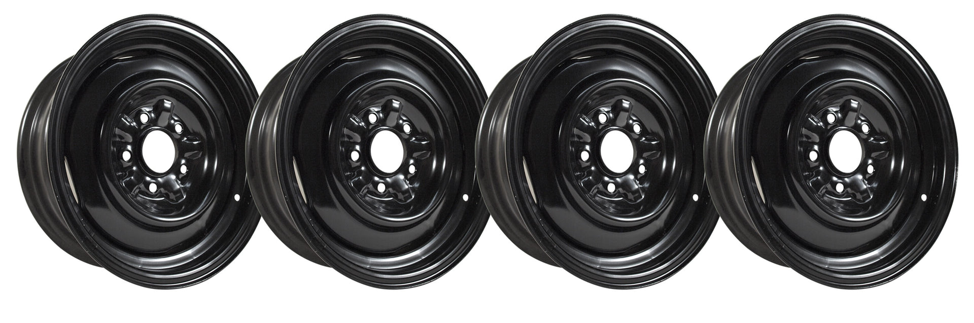 1965-1966 Corvette Steel Wheel 15 X 55" Set of 4-41860-Corvette-Store-Online