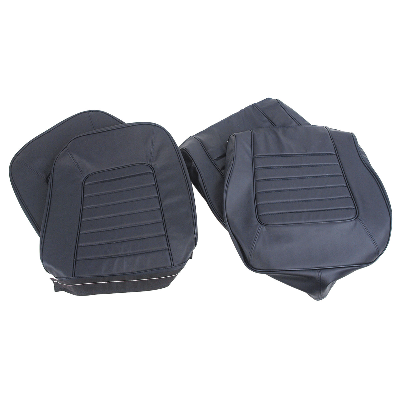 1966-1966 Corvette Leather Seat Covers Dark Blue-418644-Corvette-Store-Online