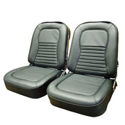1967-1967 Corvette Leather Seat Covers Green-418714-Corvette-Store-Online