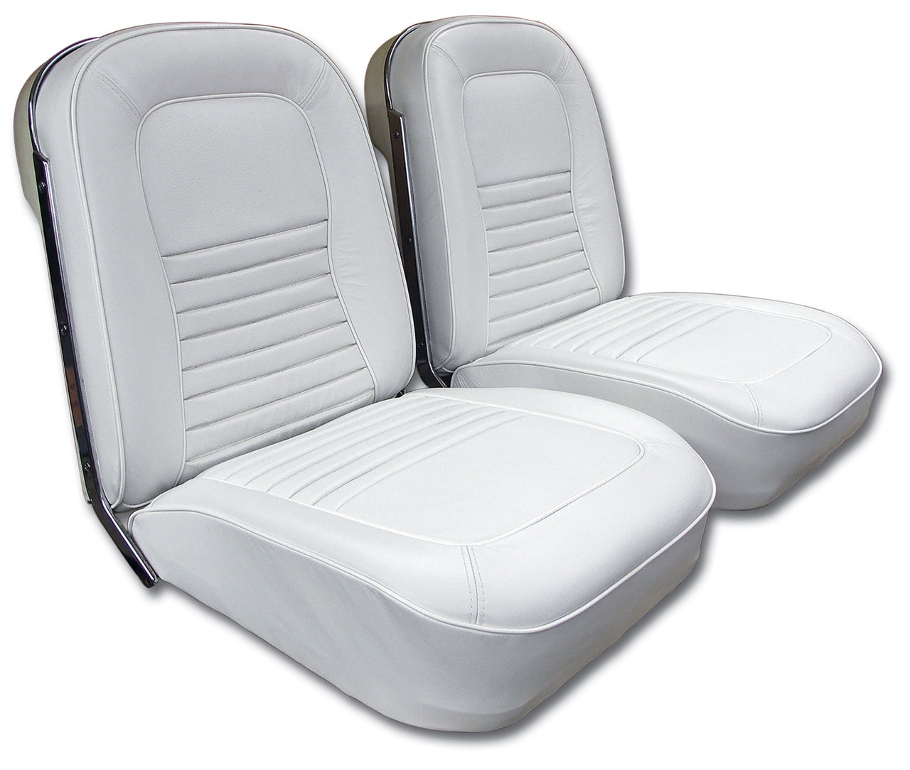 1967-1967 Corvette Leather Seat Covers White-418765-Corvette-Store-Online