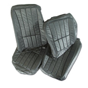 1968-1968 Corvette Leather Seat Covers Gunmetal-418863-Corvette-Store-Online