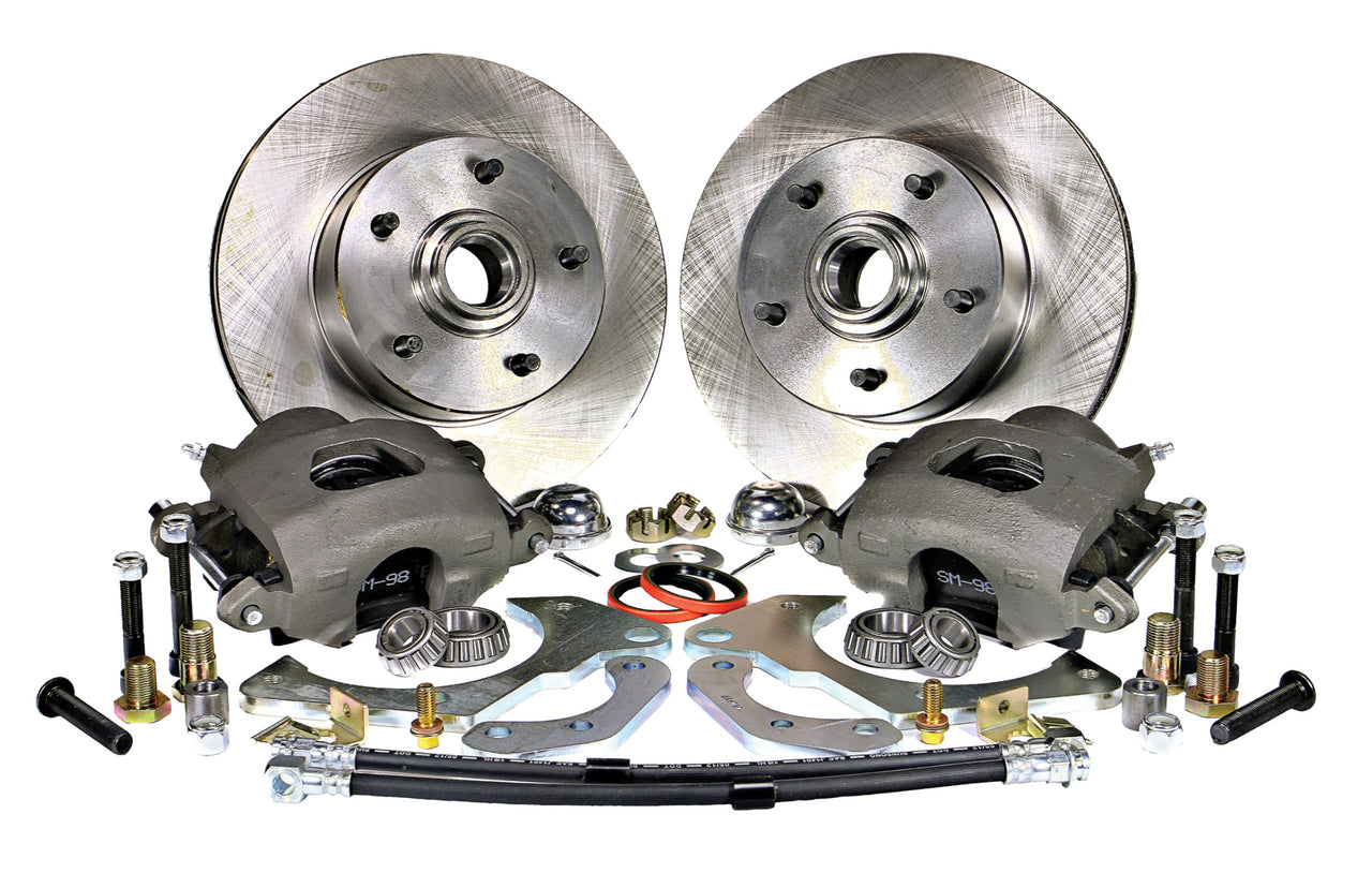 1963-1963 Corvette Disc Brake Conversion Kit Front Power-42045-Corvette-Store-Online