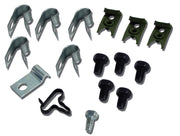 1966-1966 Corvette Brake Line Clip & Screw Set Correct-42084-Corvette-Store-Online