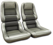 1982-1982 Corvette Mounted Leather Seat Covers Collector 100%-Leather 2" Bolster-423360-Corvette-Store-Online