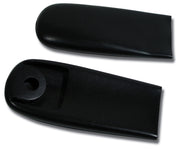 1966-1967 Corvette Shoulder Harness End Covers Black-42344-Corvette-Store-Online