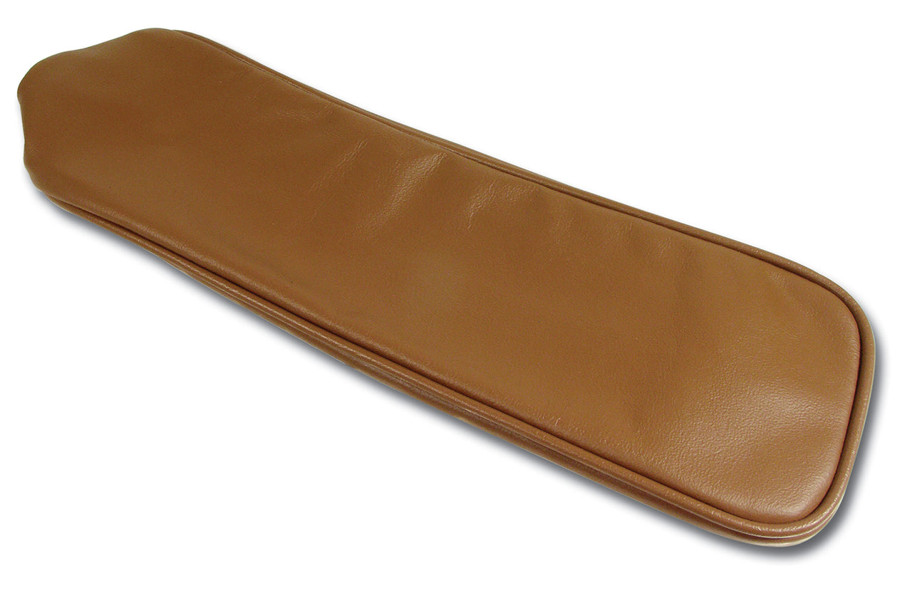 1963-1964 Corvette Center Armrest Cover Saddle Leather-424254-Corvette-Store-Online