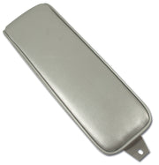 1965-1966 Corvette Center Armrest Silver Vinyl-424461-Corvette-Store-Online