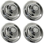 1967-1967 Corvette Rally Hubcaps W/Disc Brake Center - 4 Piece Set-42511-Corvette-Store-Online