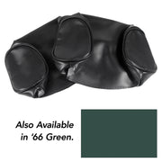 1966-1966 Corvette Headrest Covers Green Vinyl-425514-Corvette-Store-Online