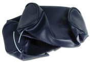 1966-1966 Corvette Headrest Covers Dark Blue Vinyl-425544-Corvette-Store-Online