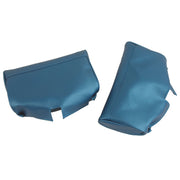 1967-1967 Corvette Headrest Covers Bright Blue Vinyl-425640-Corvette-Store-Online