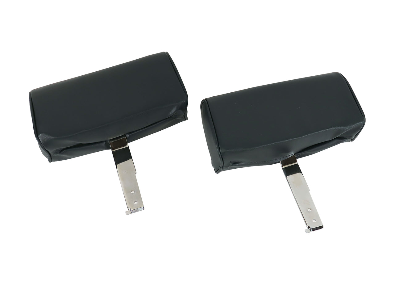 1966-1966 Corvette Headrests Green Complete Vinyl-426214-Corvette-Store-Online