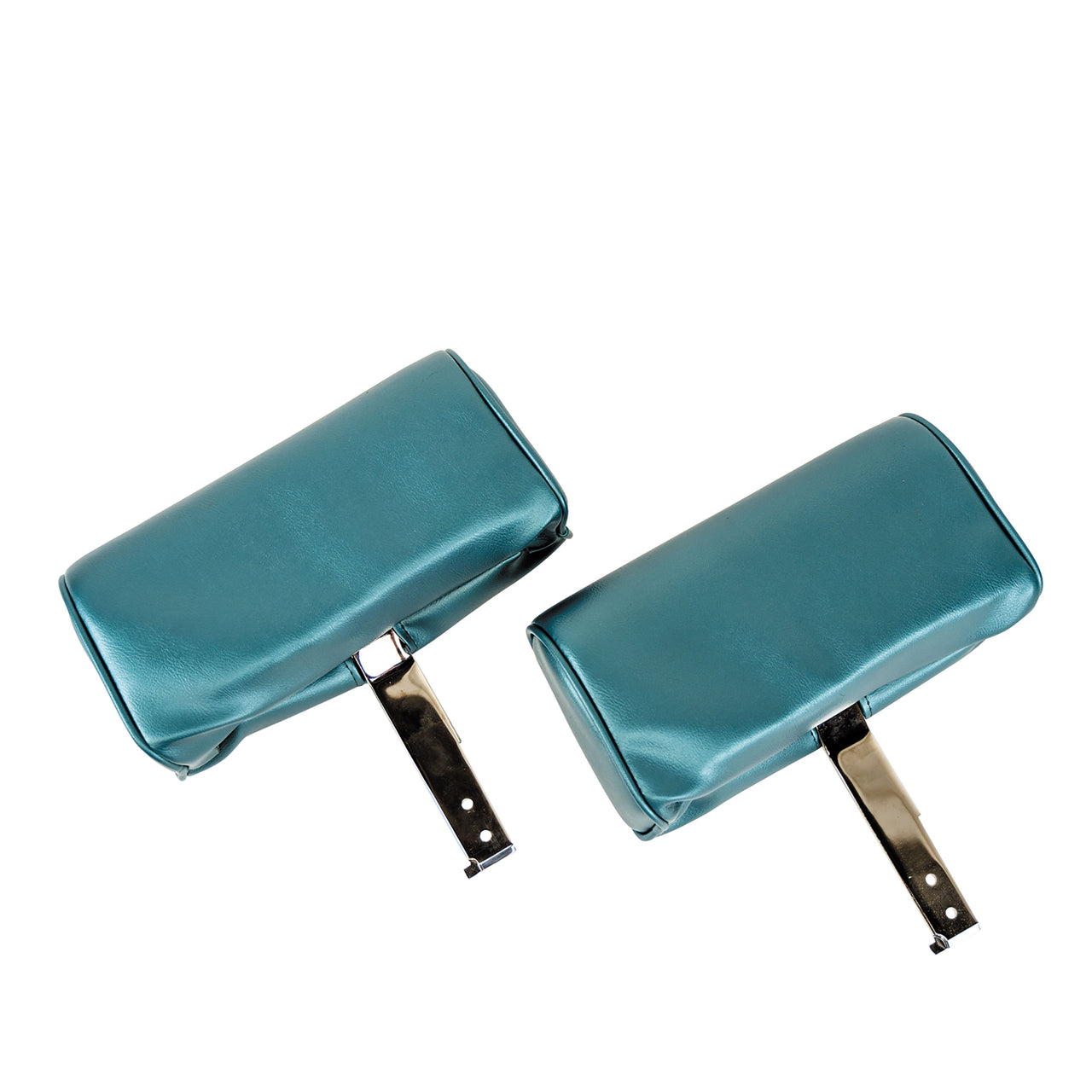 1967-1967 Corvette Headrests Teal Complete Vinyl-426349-Corvette-Store-Online