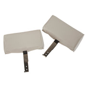 1967-1967 Corvette Headrests White Complete Vinyl-426365-Corvette-Store-Online