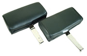 1966-1966 Corvette Headrests Green Complete Leather-426414-Corvette-Store-Online