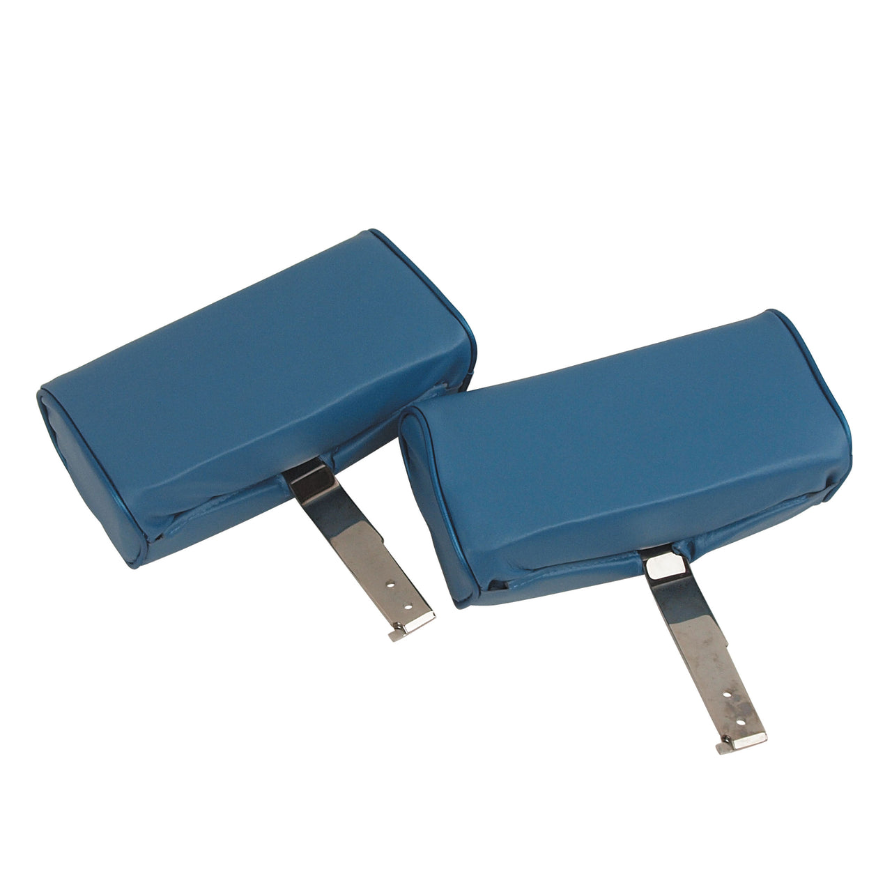1966-1966 Corvette Headrests Bright Blue Complete Leather-426440-Corvette-Store-Online