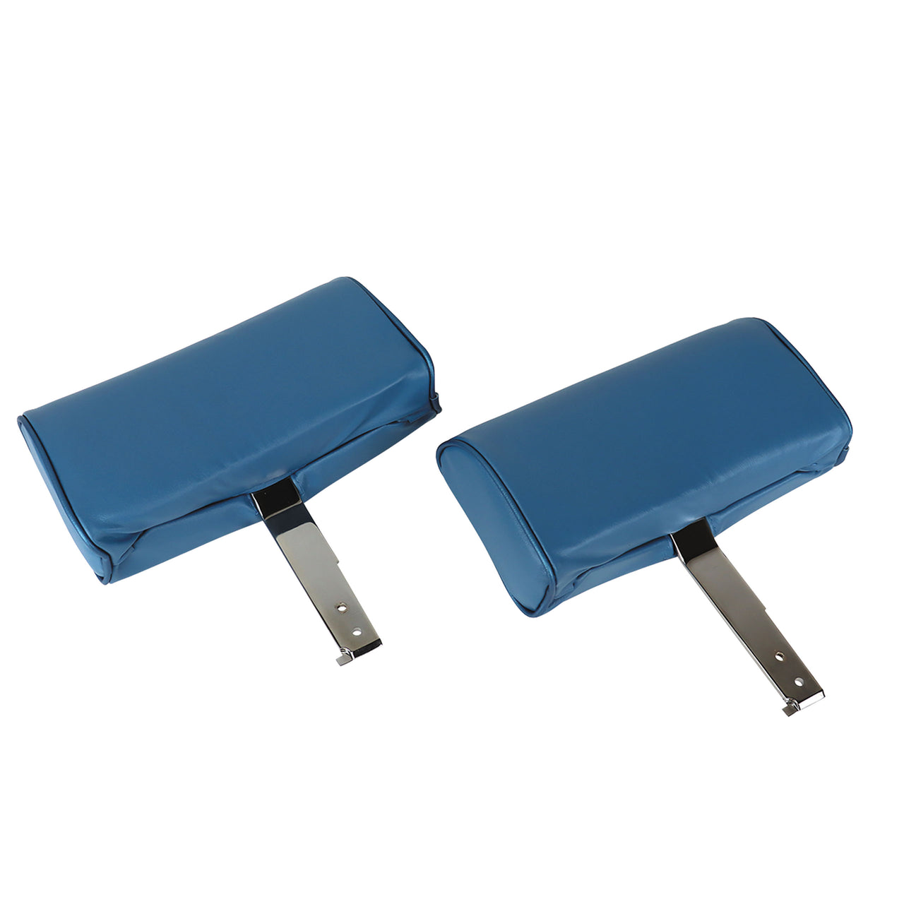 1967-1967 Corvette Headrests Bright Blue Complete Leather-426540-Corvette-Store-Online