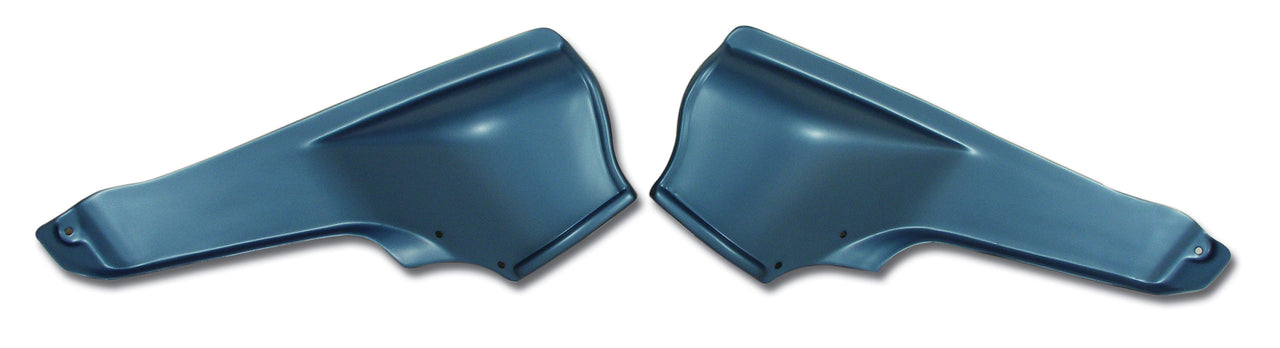 1965-1967 Corvette Interior Rear Quarter Panels Bright Blue Convertible-426940-Corvette-Store-Online