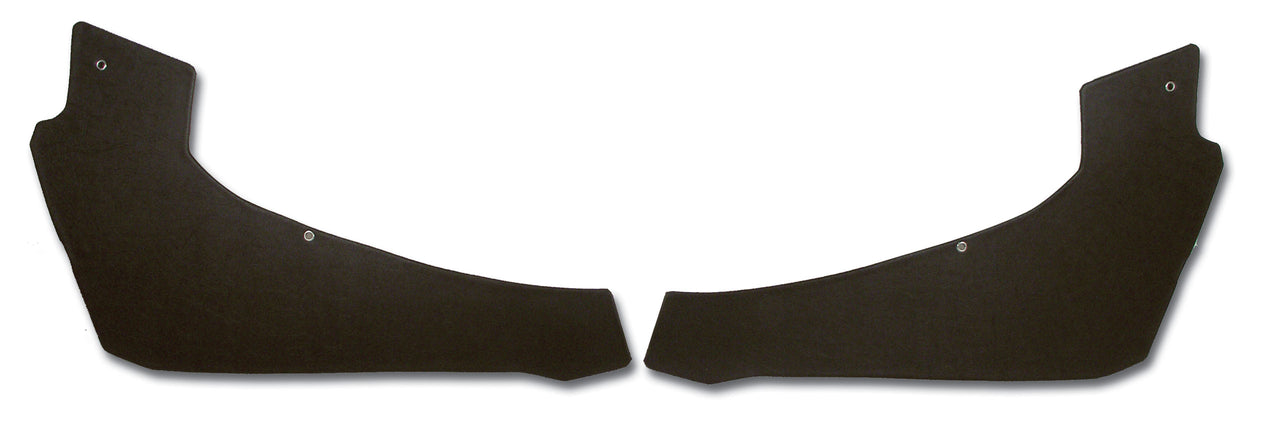 1963-1963 Corvette Interior Rear Quarter Panels Black Coupe-427020-Corvette-Store-Online