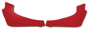 1966-1967 Corvette Interior Rear Quarter Panels Red Coupe-427330-Corvette-Store-Online