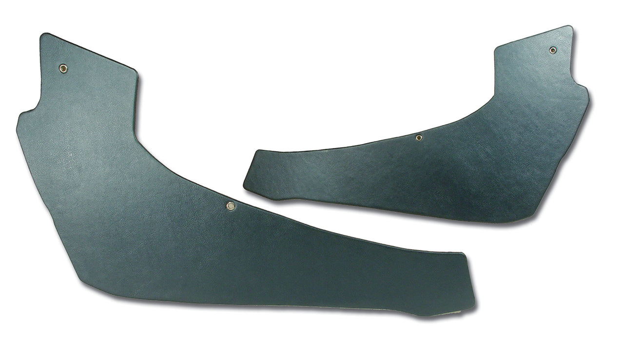1967-1967 Corvette Interior Rear Quarter Panels Teal Coupe-427349-Corvette-Store-Online