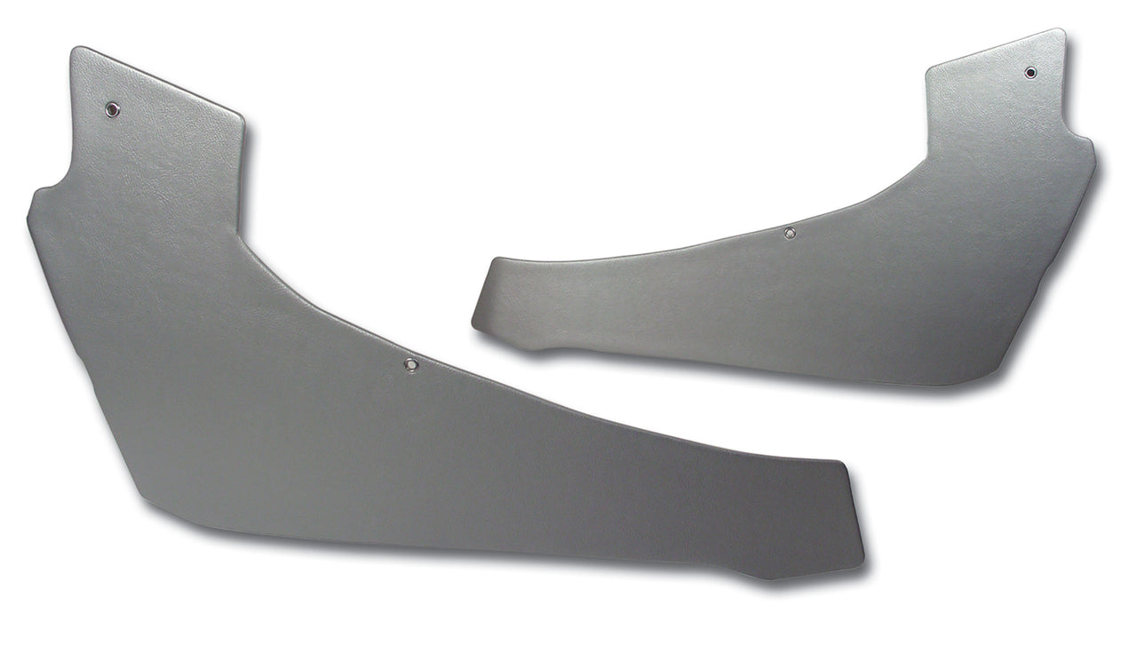 1966-1966 Corvette Interior Rear Quarter Panels Silver Coupe-427361-Corvette-Store-Online