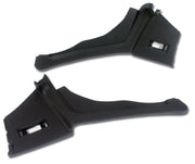 1968-1968 Corvette Interior Rear Quarter Panels Black Coupe-427820-Corvette-Store-Online