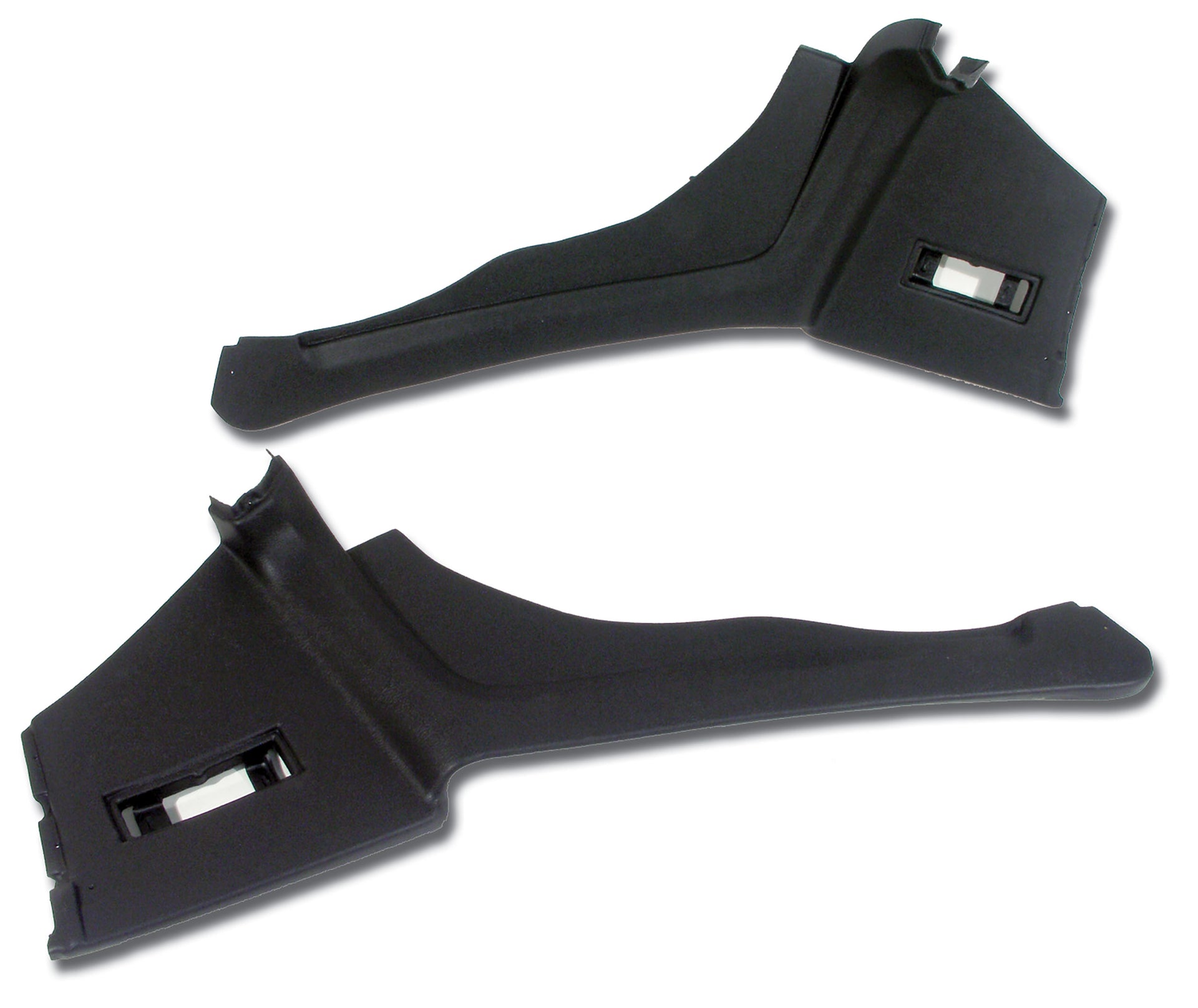 1968-1968 Corvette Interior Rear Quarter Panels Black Coupe-427820-Corvette-Store-Online
