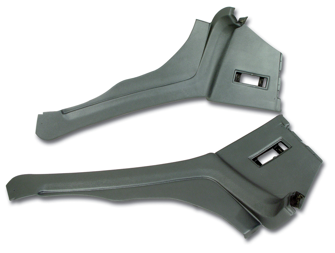 1968-1968 Corvette Interior Rear Quarter Panels Gunmetal Coupe-427863-Corvette-Store-Online