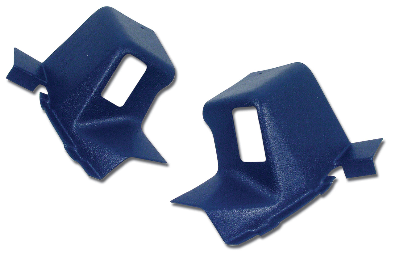 1968-1968 Corvette Interior Rear Quarter Panel Extensions Dark Blue Coupe-428132-Corvette-Store-Online