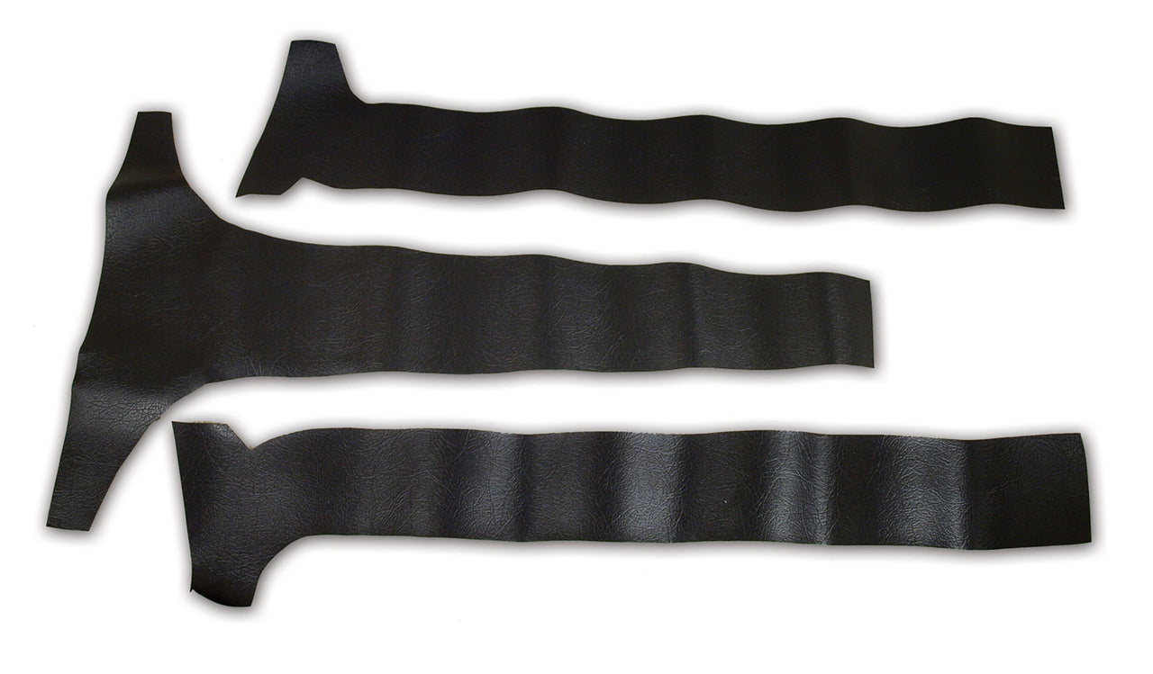 1963-1963 Corvette Rear Window Vinyl Coupe 3 Piece Black-429020-Corvette-Store-Online